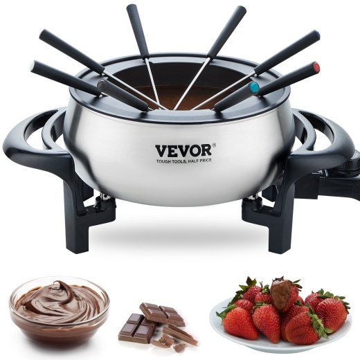 Vevor Electric Fondue Pot Set for Cheese & Chocolate