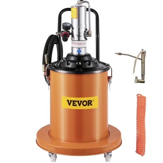 Vevor Portable 20L Grease Pump Set - Electric Air Operated Grease Pump