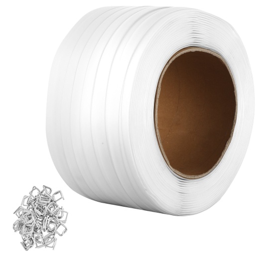 Vevor Packaging Woven Strapping Roll 3/4" X 0.03" X 1640' Banding Strap 1763 Lbs