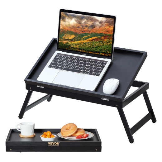 Vevor Bed Tray Table with Foldable Legs