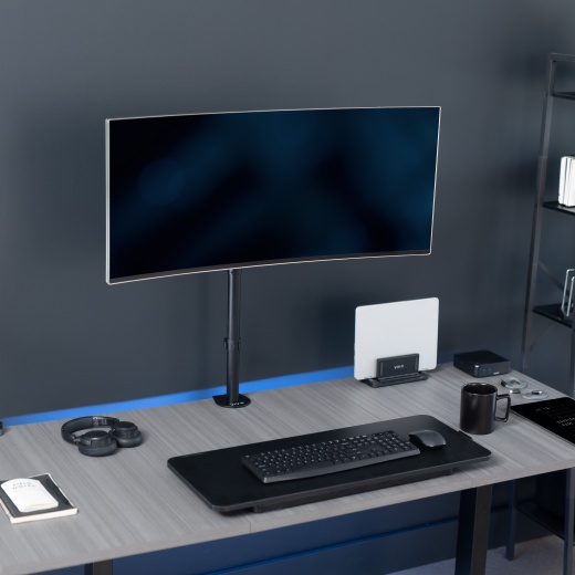VIVO Single Monitor Extra Tall Desk Mount