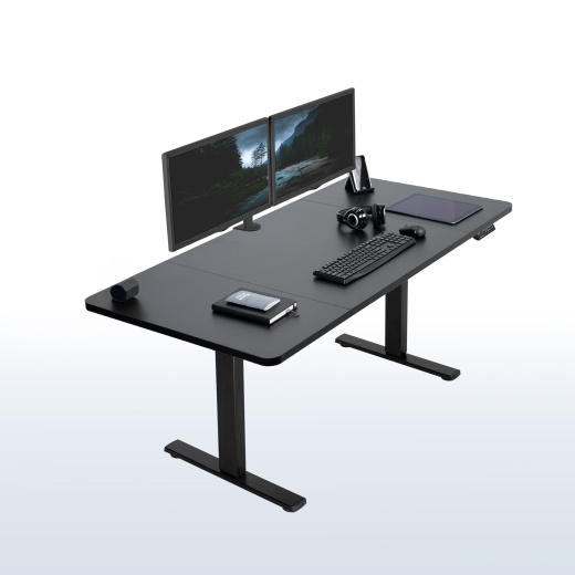 71" x 30" Electric Desk with Push Button Memory Controller