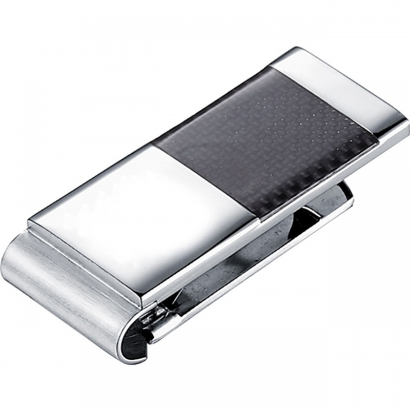 Visol Qunito Stainless Steel Engravable Money Clip