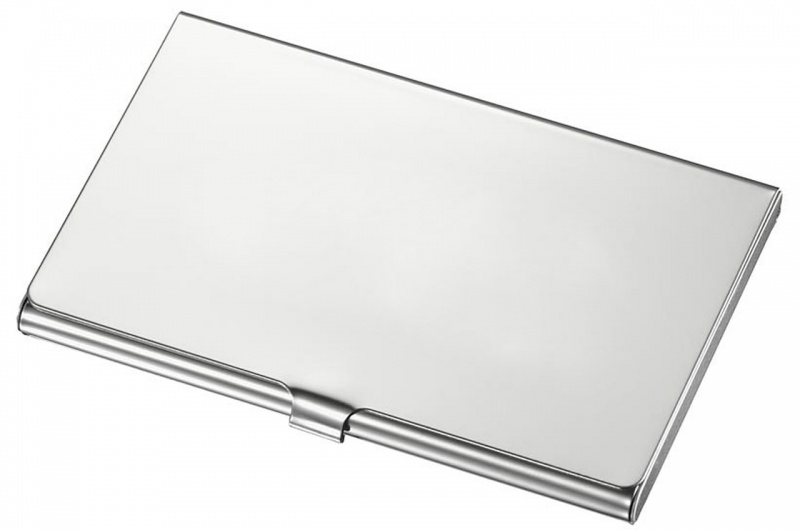 Tucson Silver Plated Business Card Case