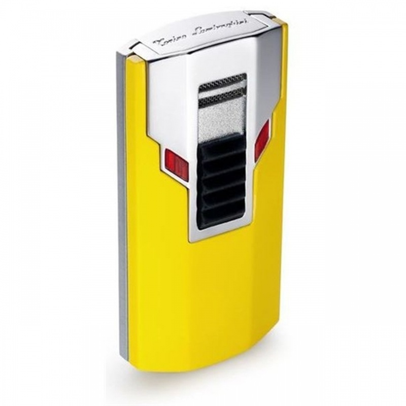 Tonino Lamborghini Estremo Yellow Torch Flame Lighter
