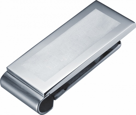Visol Stefan Stainless Steel Money Clip