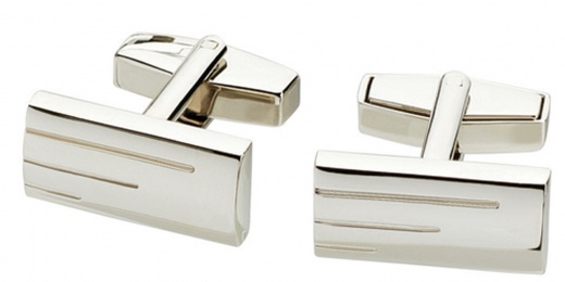 Visol Janus Nickel Chrome Plated Cufflinks