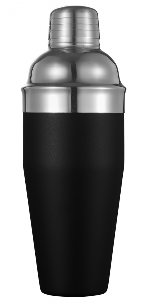 Visol Castillio Matte Black 24 Oz Cocktail Shaker