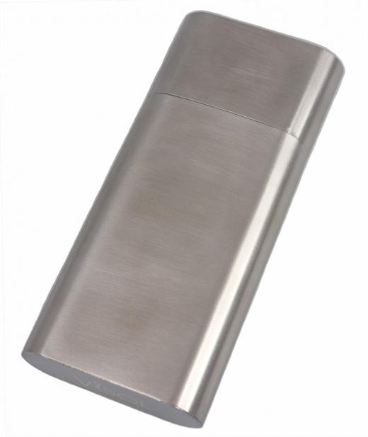 Visol Colton Brushed Steel Cigar Case