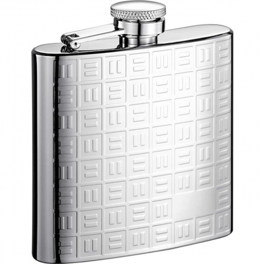 Visol Domino Stainless Steel 8Oz Hip Flask