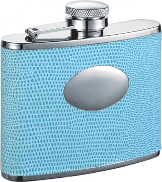 Visol Stella Light Blue Hip Flask