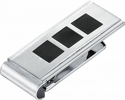 Visol Mentzel Stainless Steel Money Clip