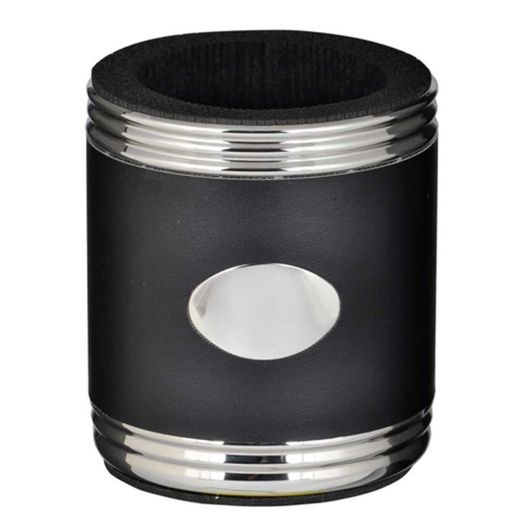 Visol Taza Black & Stainless Steel Can Holder