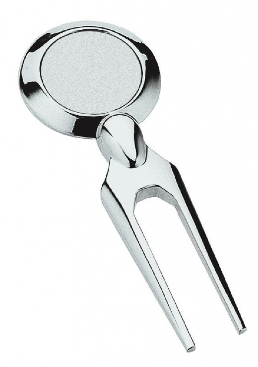 Visol Good As New Two-Tone Stainless Steel Golf Divot Tool