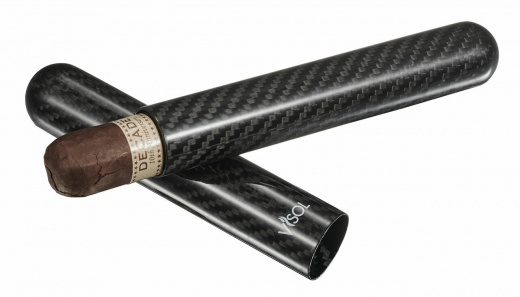 Visol Night Ii Carbon Fiber Single Cigar Tube