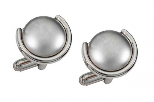 Visol Bacchus Stainless Steel Circular Cufflinks - Elevate Your Style with Unparalleled Elegance