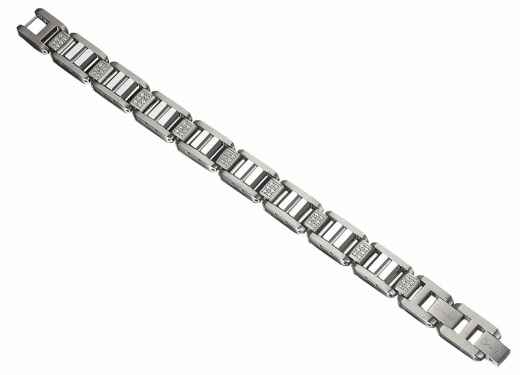 Caseti Wolfram Stainless Steel and Tungsten Bracelet