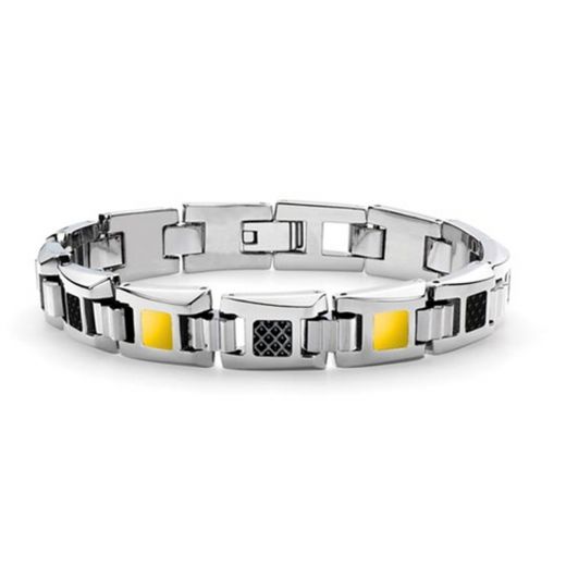Tonino Lamborghini Il Primo Yellow Lacquer Bracelet