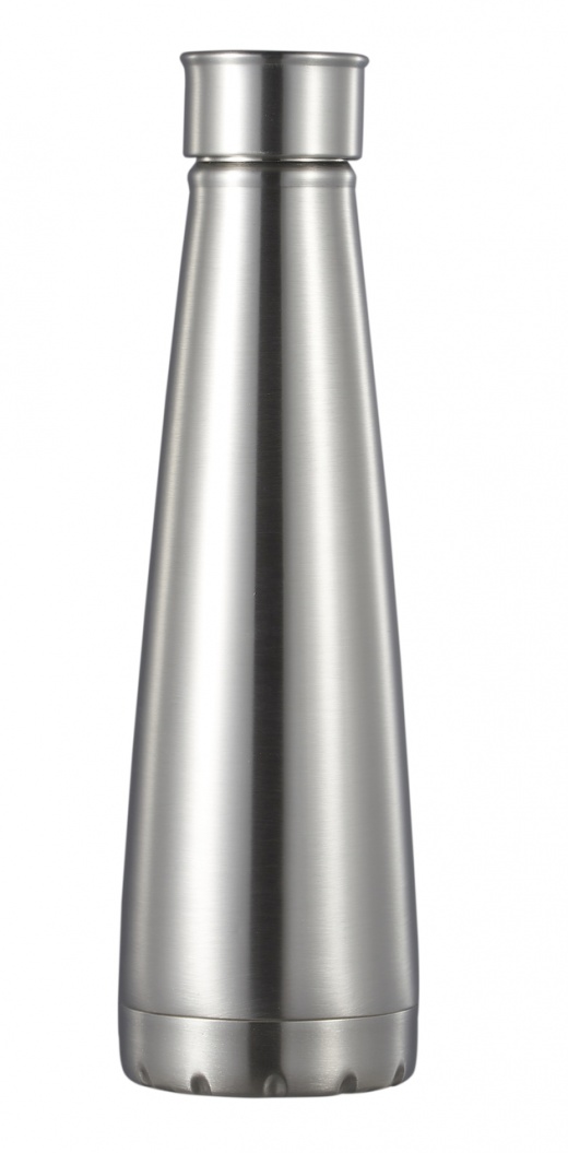 Visol Canopy 15 Oz Chrome Water Bottle