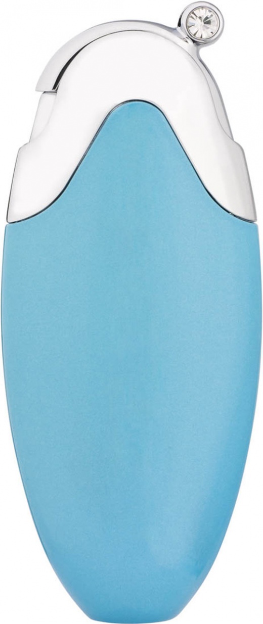Caseti Aqua Turquoise Travel Perfume Atomizer with Swarovski Crystals