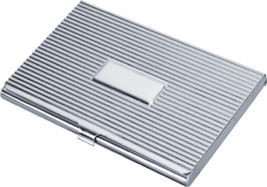 Zeus Ribbed Business Card Case by Visol