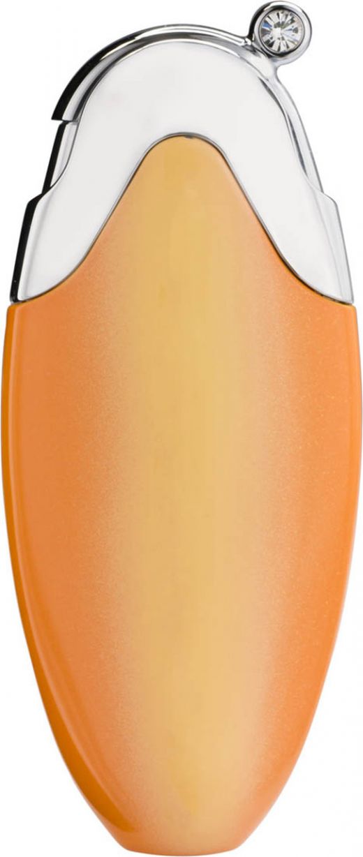 Caseti Haley Orange Travel Perfume Atomizer with Swarovski Crystals