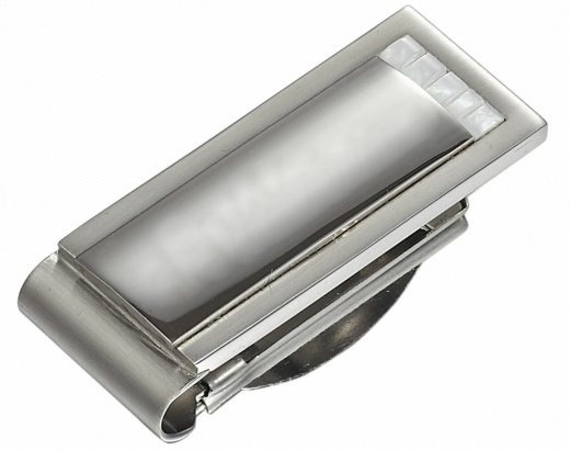 Visol Alvaro Stainless Steel Engravable Money Clip