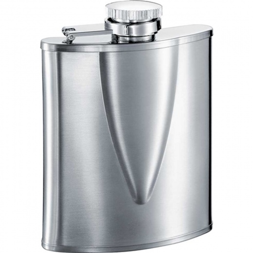 Visol Zebra Stainless Steel 6Oz Wide Mouth Flask
