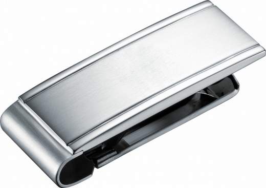 Visol Tribute Stainless Steel Engravable Money Clip