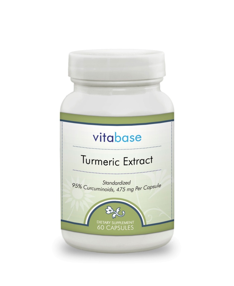 Turmeric Extract (500 Mg) – 60 Vegetarian Capsules