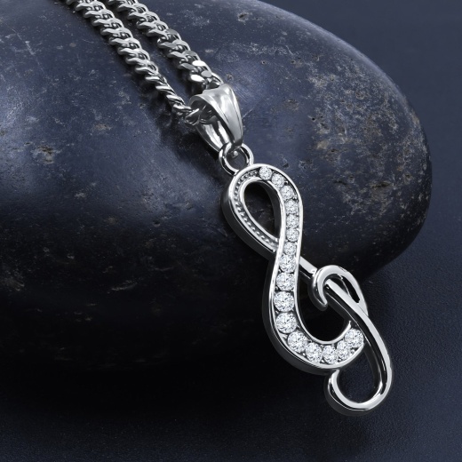 Planctus Stainless Steel Chain And Charm