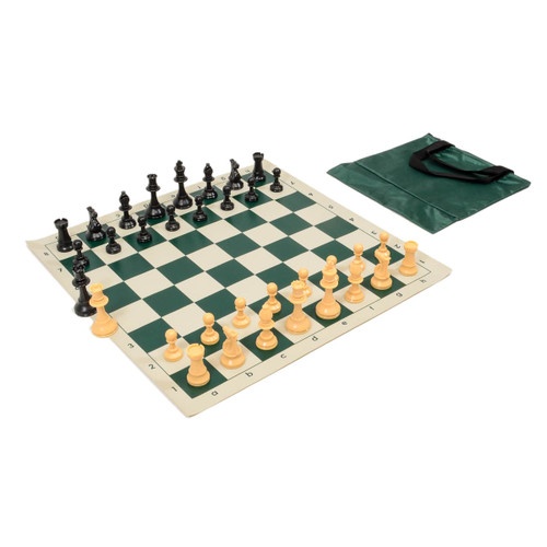 Quality Starter Chess Set Combo - Green