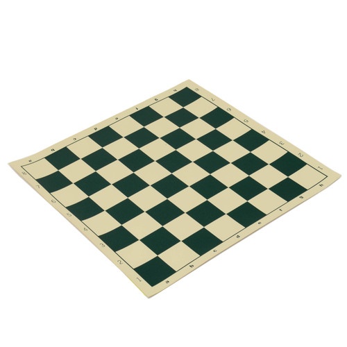 Analysis 12" Vinyl Chess Board - Green