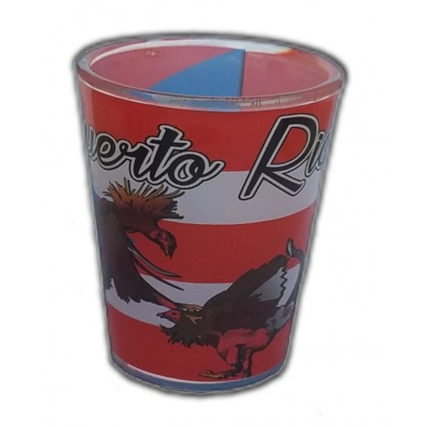 Rooster Shot Glass 2Oz