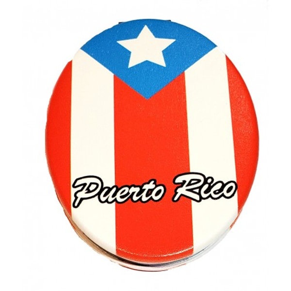 Puerto Rico Make-Up Mirror (Oval)