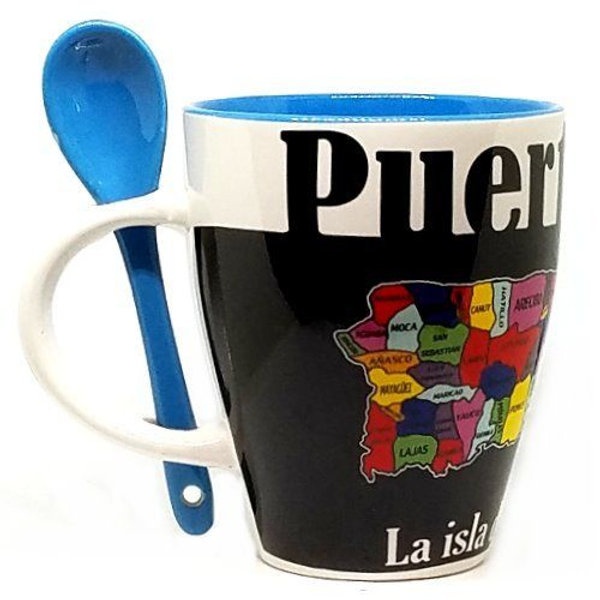 Puerto Rico Mug With Spoon : Cities
