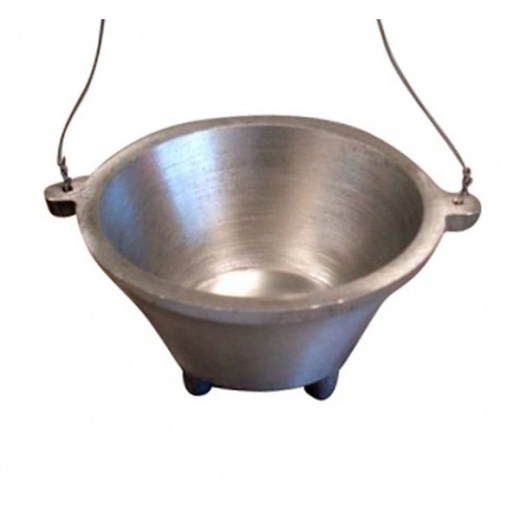 Aluminum Cauldron Sm - Incense Cone Charcoal Burner