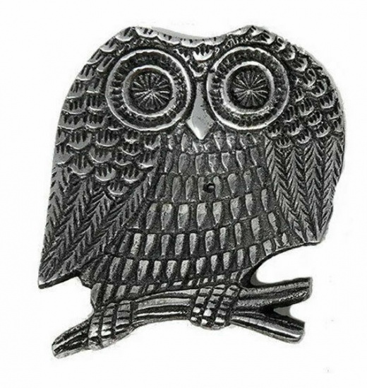 Owl Metal Burner - Antique Finish Incense Stick/Cone Holder