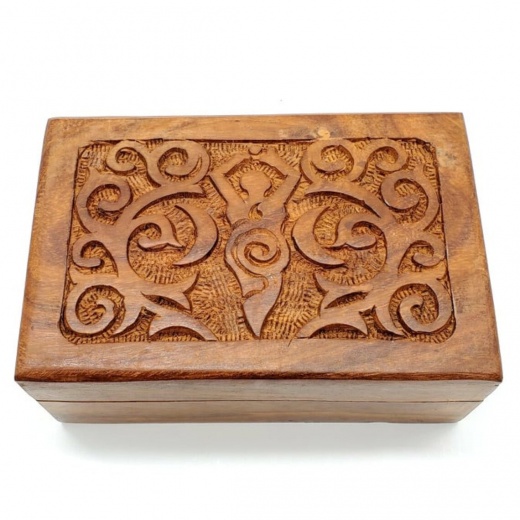 Wooden Goddess of Earth Storage Box