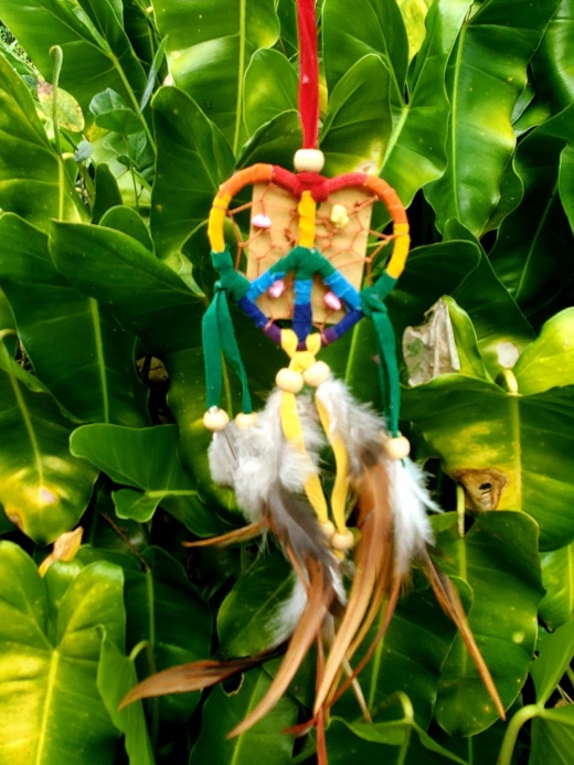 Handmade Dream Catcher Heart Peace