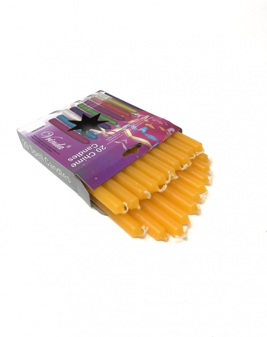Box of 20 Orange Chime Candles