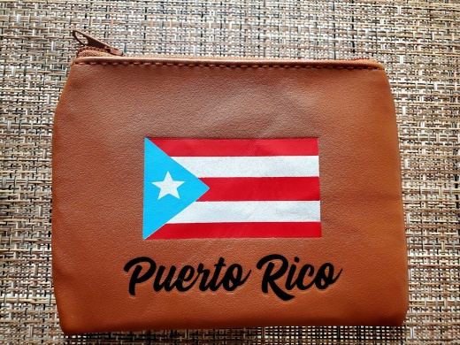 Puerto Rico Coin Purse : Flag