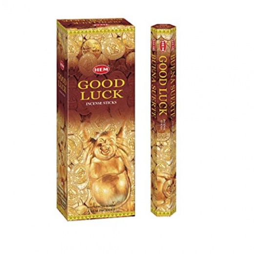 Good Luck Hem Incense: Hand Rolled Hexa Style Hem Sticks for a Good Luck Charm