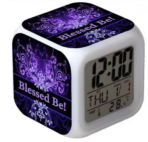 Digital Alarm Clock : Blessed Be!