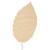 Wood Leaf Cutout, 8" X 4"