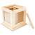 Wood Photo Cube, 5-5/8”