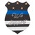 12" Wood Police Badge Cutout, 12" X 9-1/4" X 1/4"