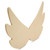 12" Wood Angel Wings Cutout, 12" X 7" X 1/4"