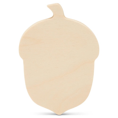 Chunky Acorn Cutout