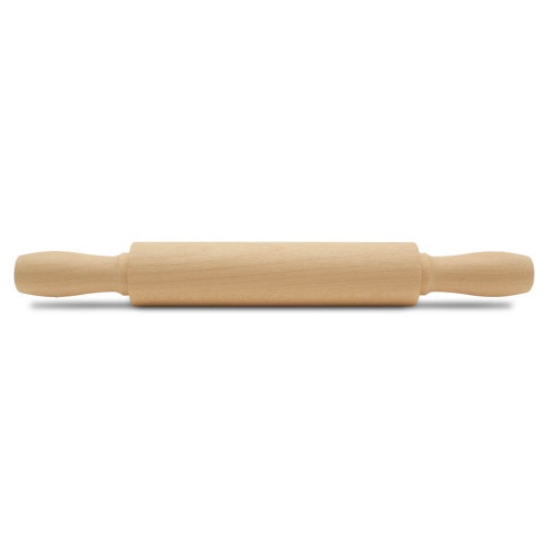 7" Unfinished Wooden Rolling Pin